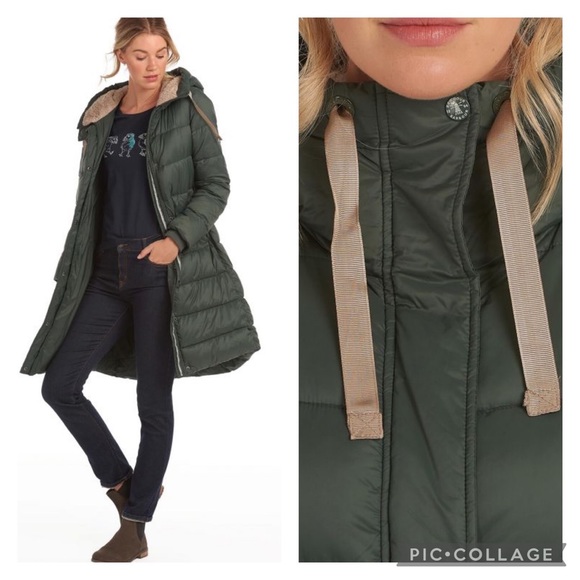 New Barbour Cassins Puff Jacket 